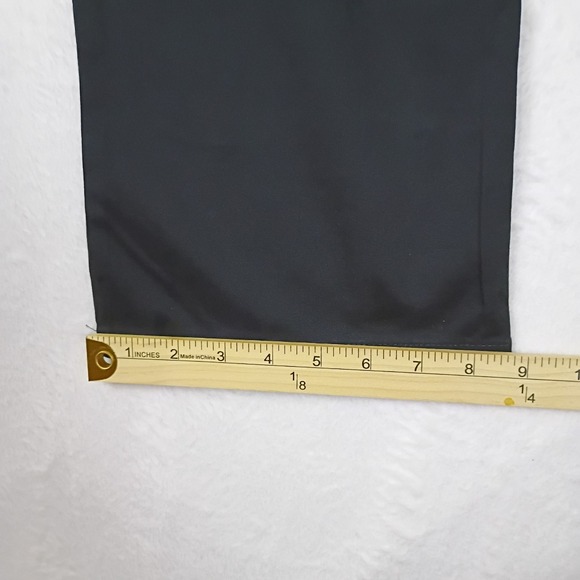 Lee Pants Women's 16 Short Black Straight Leg Effortless Wash Chino Work Casual - Picture 5 of 11